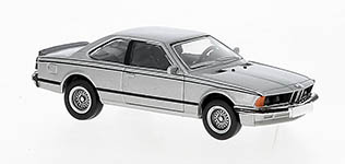 Brekina 24361 - H0 - BMW 635 CSi metallic silber, 1977